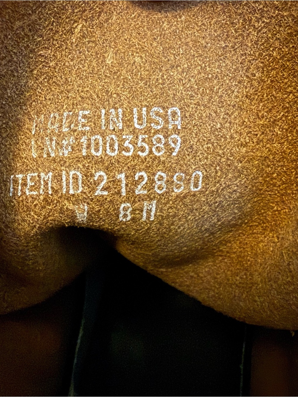 LL Bean - Women's Bean Boots, 8" - Tan/Navy - Size 8 - Picture 8 of 10